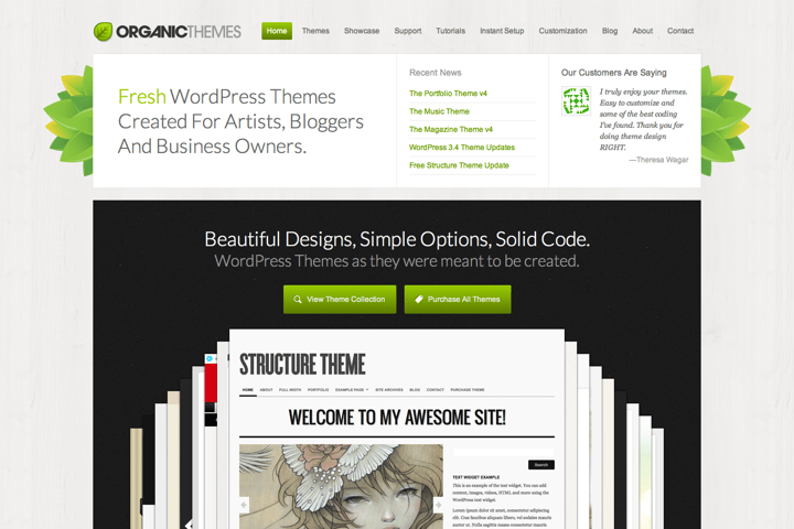 Organic Themes